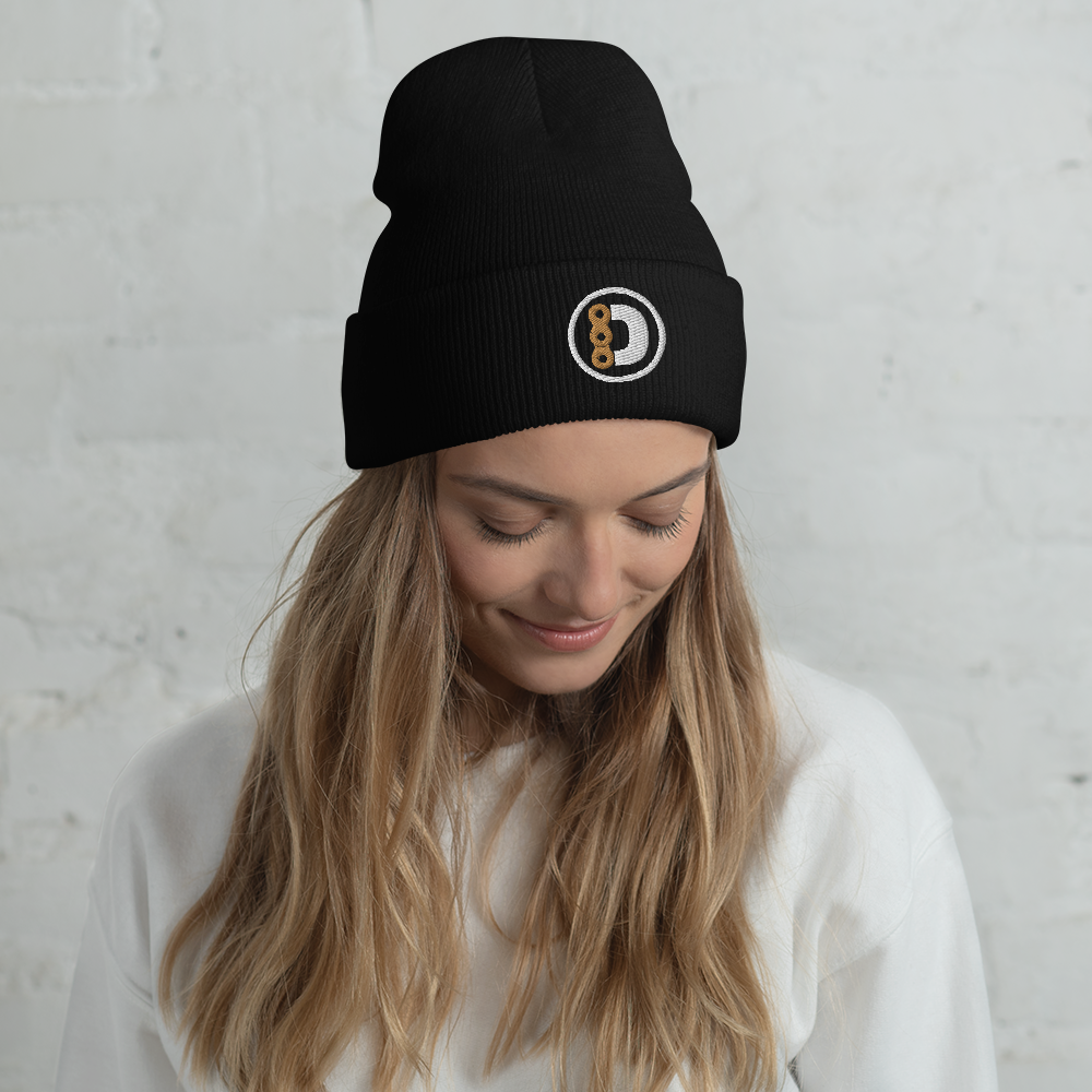 DUSTED Embroidered Cuffed Beanie | UNISEX