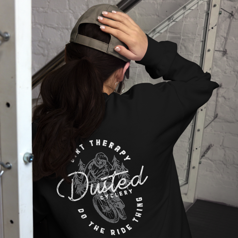 DUSTED Logo Embroidered Crewneck | Unisex